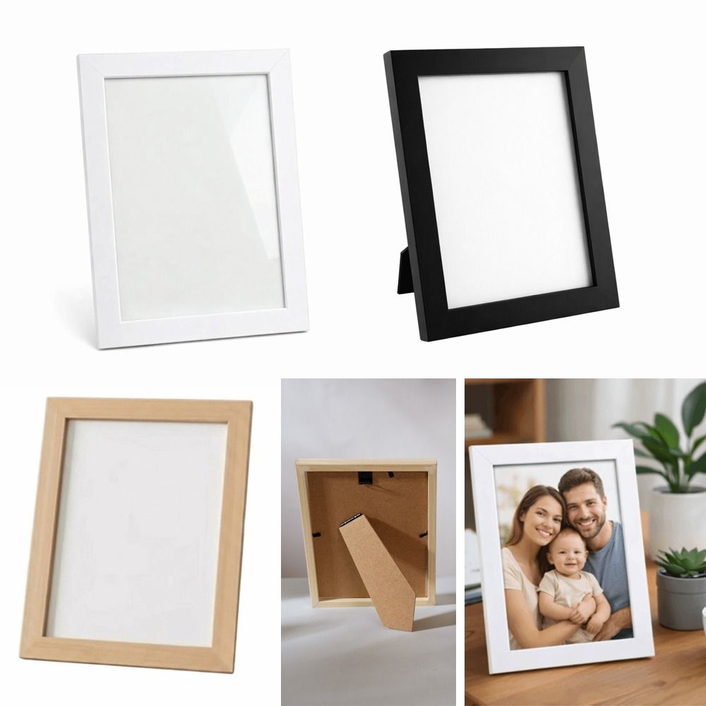 Bamboo Photo Frame - Yeni 5/7/8 İnç Ahşap Fotoğraf Çerçevesi,