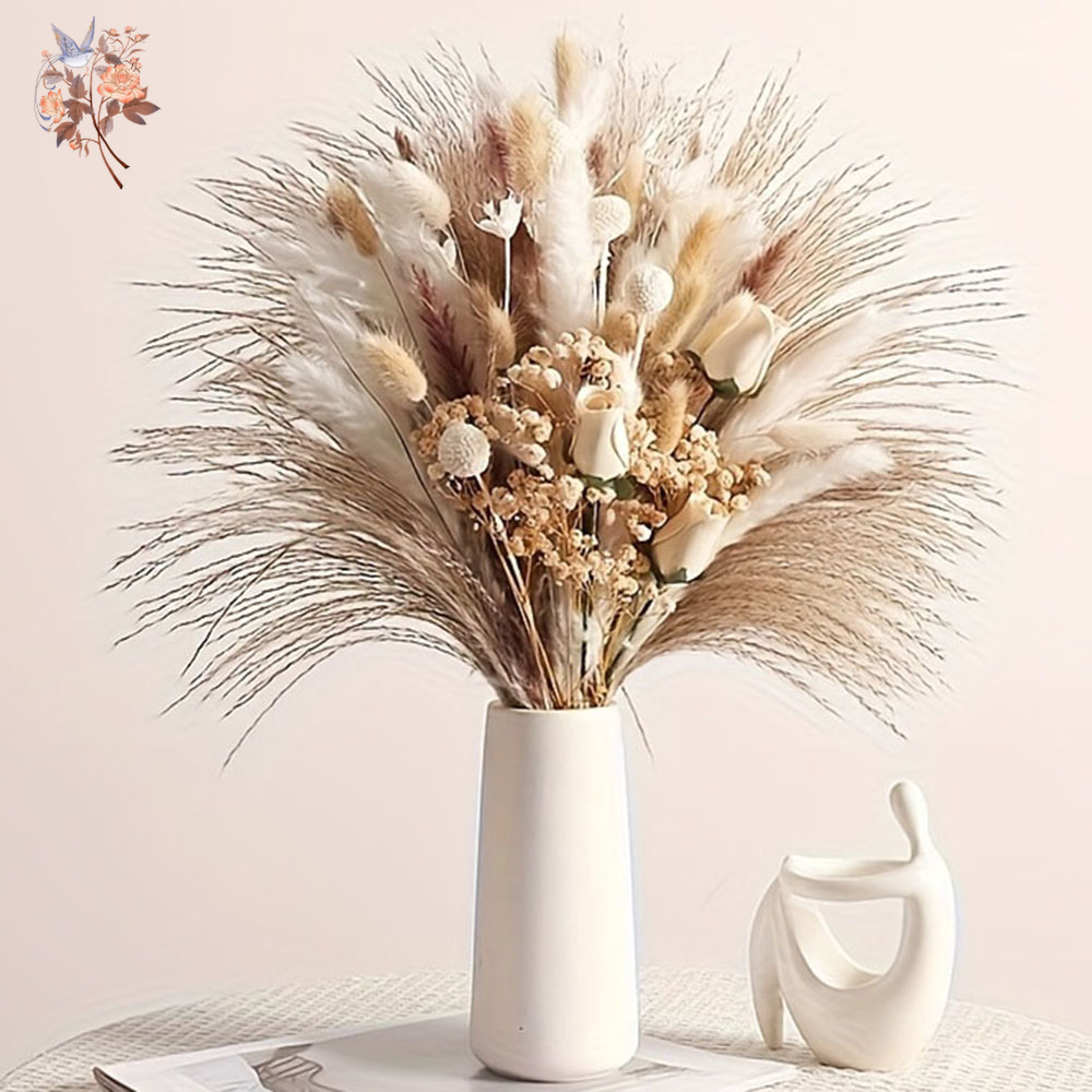 80 Adet Yapay Kurutulmuş Çiçek - Pampas Grass Decor incelemesi ve fiyatı
