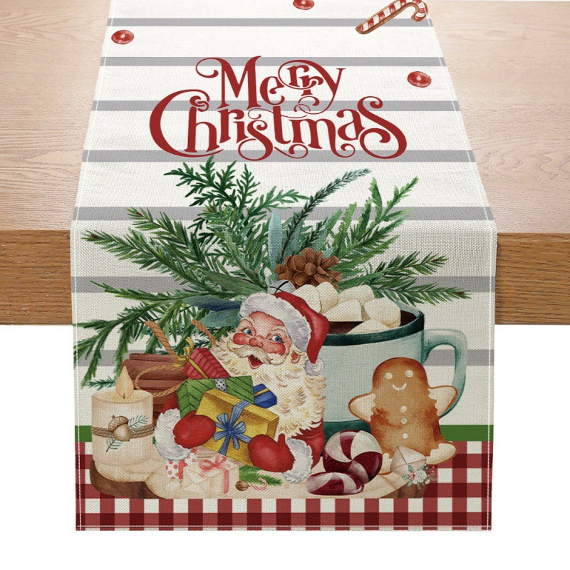 Noel masa koşucu yeni Xmas dek - Linen Table Runner incelemesi ve fiyatı