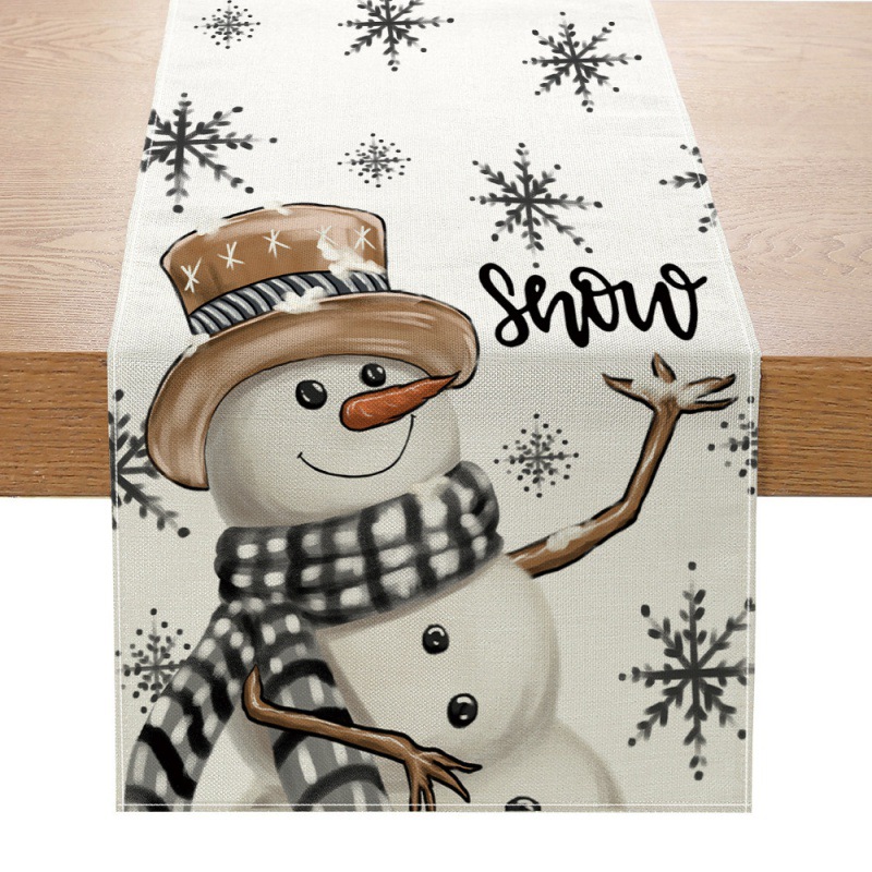 Noel masa koşucu yeni Xmas dek - Linen Table Runner incelemesi ve fiyatı