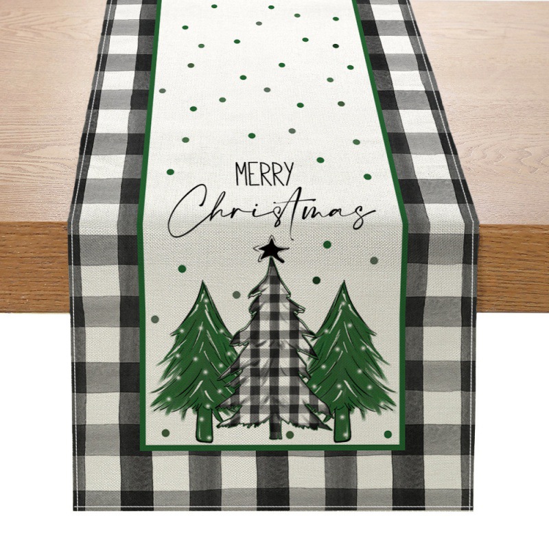 Noel masa koşucu yeni Xmas dek - Linen Table Runner incelemesi ve fiyatı