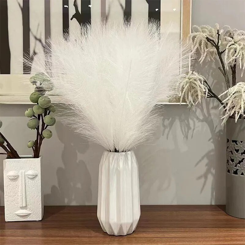 10 adet yapay görkemli çim pon - Pampas Grass Decor incelemesi ve fiyatı