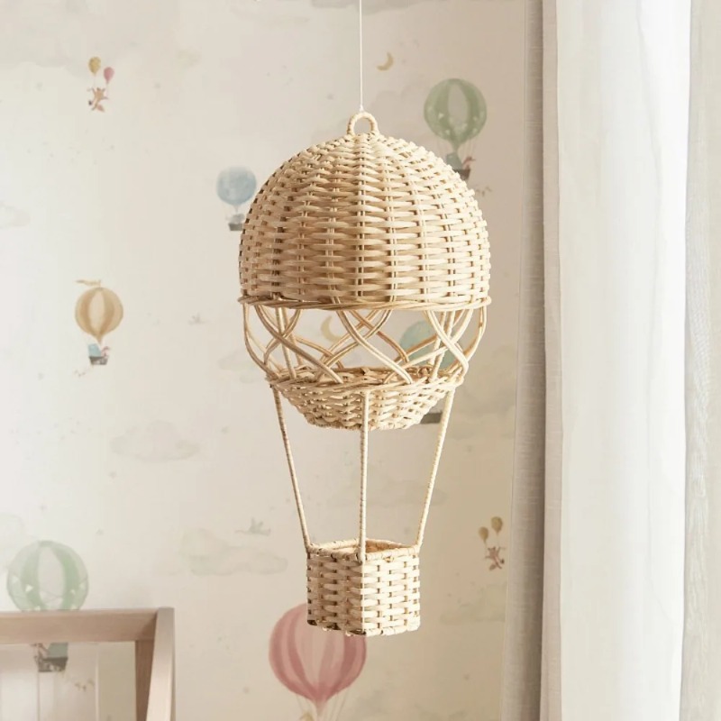 El Yapımı Rattan Sıcak Hava Ba - Rattan Plant Basket incelemesi ve fiyatı