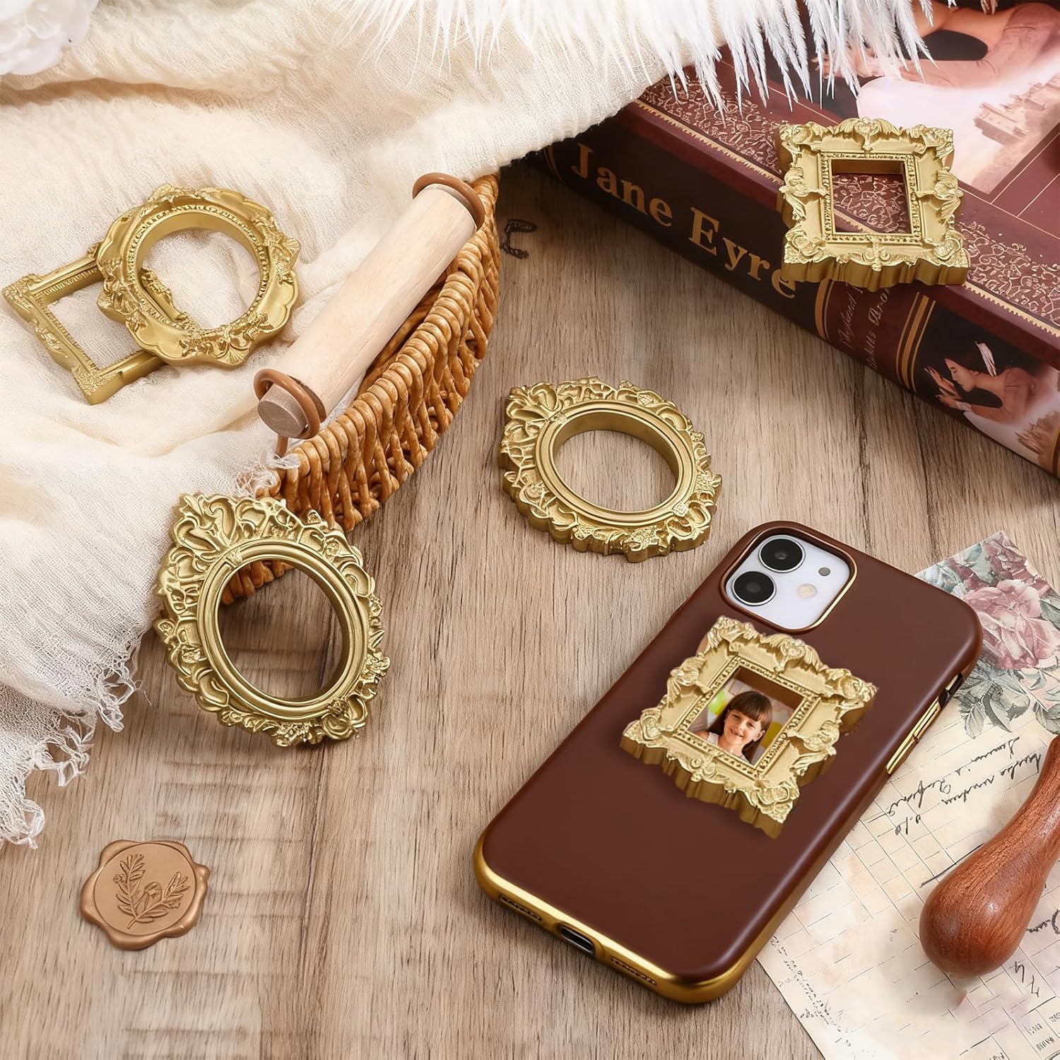 5/20 adet Vintage Altın Mini K - Bamboo Photo Frame incelemesi ve fiyatı