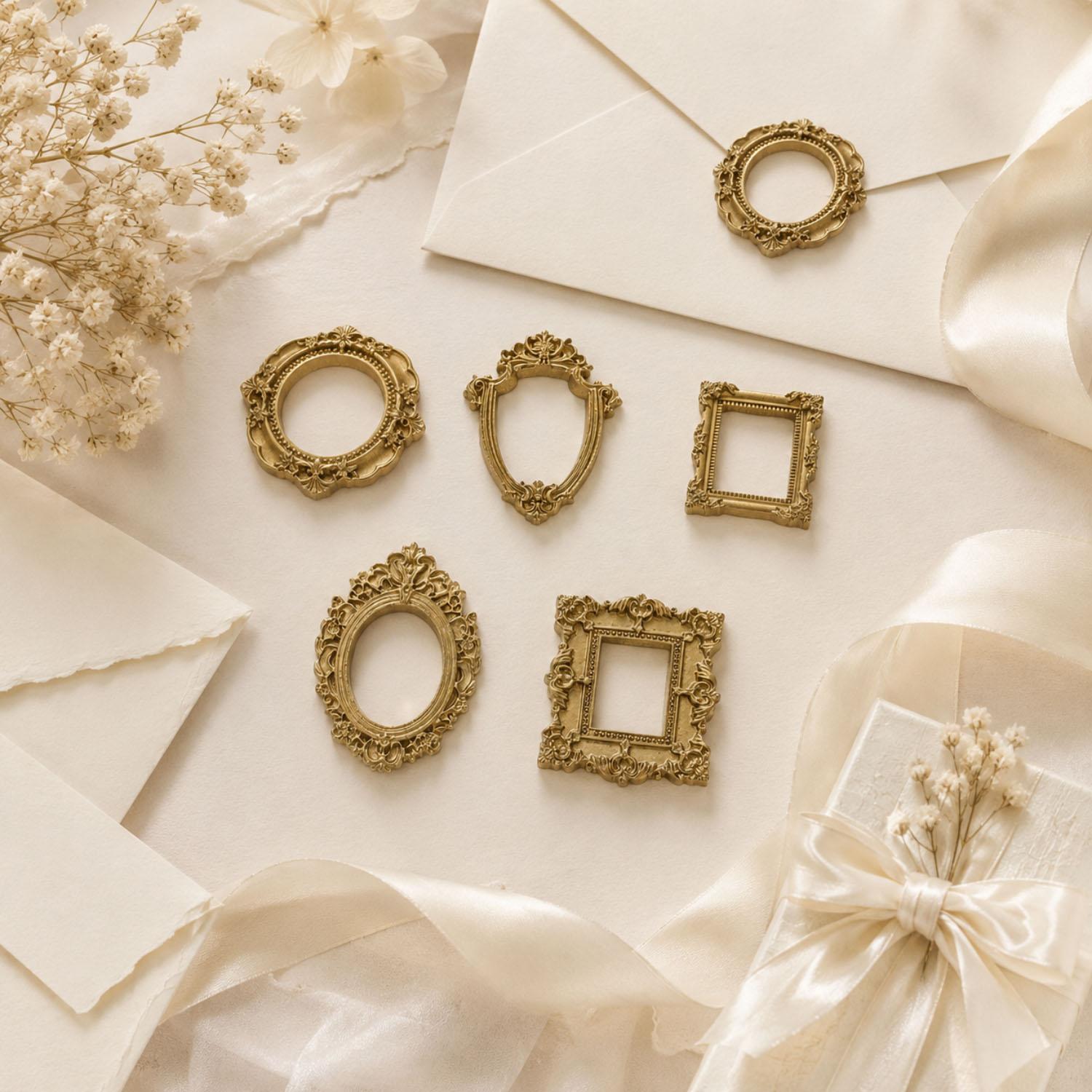 5/20 adet Vintage Altın Mini K - Bamboo Photo Frame incelemesi ve fiyatı