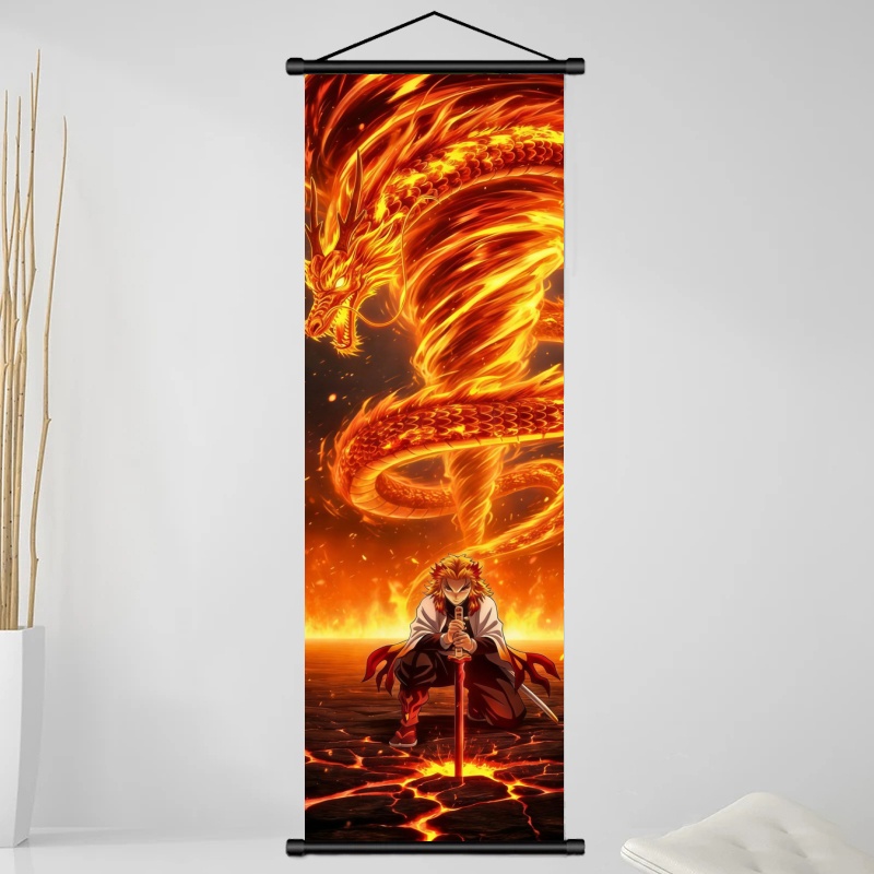 Demon Slayer Kyojuro Rengoku H - Home Decor Theme incelemesi ve fiyatı