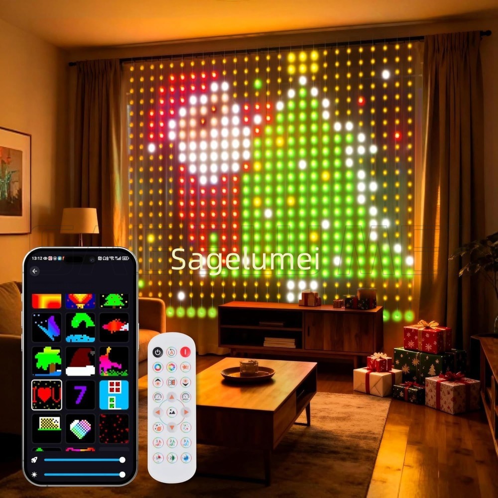 1,6M-3M Akıllı LED Perde Işığı - Home Decor Free App incelemesi ve fiyatı