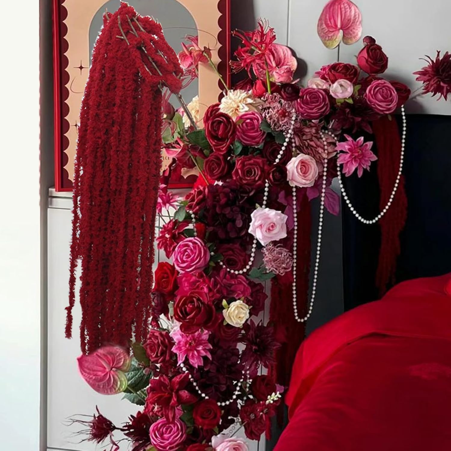 Ipek Yapay Bitki Asma Düğün Ba - Pampas Grass Decor incelemesi ve fiyatı