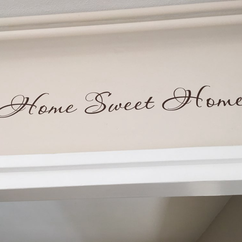 Tatlı ev alıntı duvar çıkartma - Home Decor Y2K incelemesi ve fiyatı